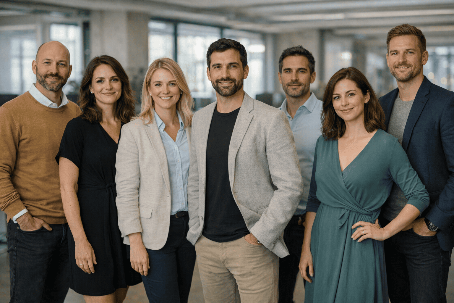 Team working on AI trading platform — Saggia Mercovia